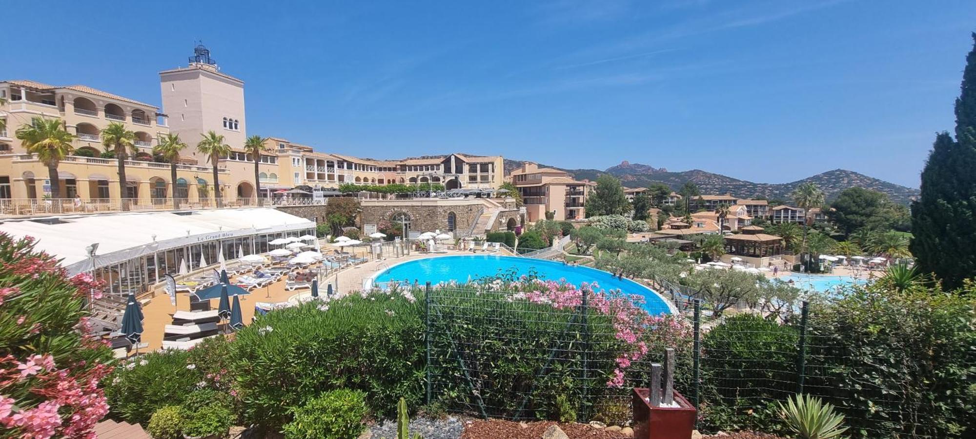 Agay Cap Esterel Le Hameau F2 Clim Plein Sud Dernier Etage Magnifique Vue Mer Saint-Raphaël Exterior foto